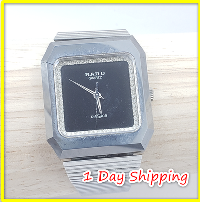 RADO Diastar 104.0118.3 Analog Quartz Men Diamond Star Qz Dial