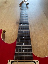 Charvel Japan CDT-80 Semi Hollowbody 1991 Trans Cherry Red RARE model