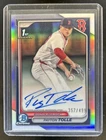2024 Bowman Draft Payton Tolle Chrome Auto Refractor 1st Prospect #/499 Red Sox