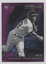 2022 Panini Chronicles Titan Purple Mojo Prizm 81/99 Roansy Contreras #12 1u6