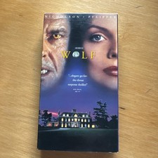 Wolf (VHS, 1994) Jack Nicholson, Michelle Pfeiffer
