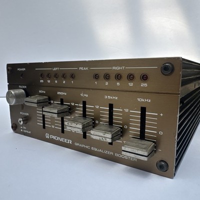 Pioneer AD-50 Equalizer Booster Powers on but other wise untested