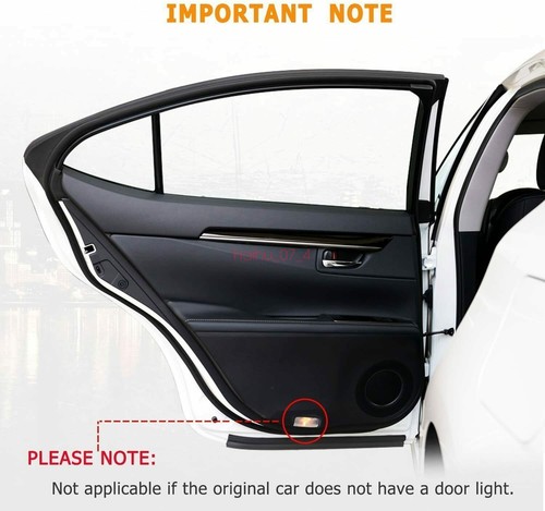for Benz CLA CLS E 2019-21 Mercedes 2pcs Car Door LED Light Shadow Projector - Picture 11 of 12