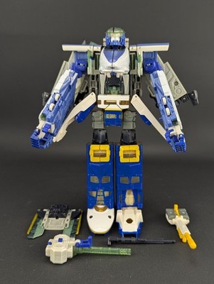 Transformers Car Robots JRX Rail Racer complete READ Takara C-015 RID 2001
