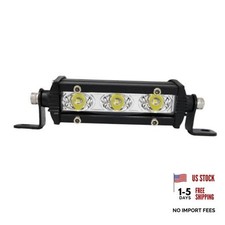 Single Row Led Light Bar Low Profile Ultra Thin Lightbar For Truck Slim 5 Inch