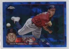 2023 Topps Chrome Sapphire Edition Zach Plesac #476