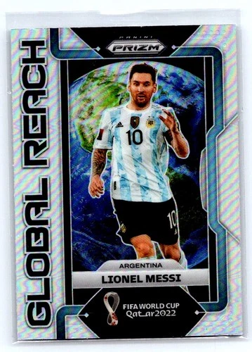 World Cup Lionel Messi 2022 Panini Prizm World Cup Lionel Messi #10 Silver