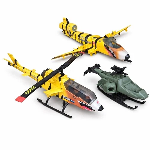 GI Joe Tiger Force Vehicle Lot Helicopter Jet Parts Repair Incomplete
