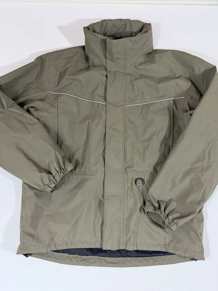 Concurve Gore-Tex Lightweight Shell Jacket Men’s Size L Khaki Waterproof - Image 2 of 4