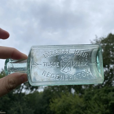 Imperial Hair Regenerator Chemical Manufacturing Bottle New York NY
