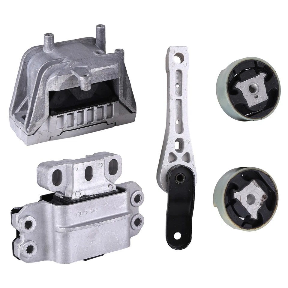 NEW For 2006-2010 Volkswagen Jetta 2.5L Motor Mounts Auto Transmission Mount Kit - Image 3 of 4