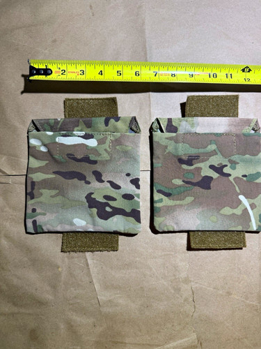 Ferro Concepts Multicam Plate Carrier with soft armor and side plate carriers