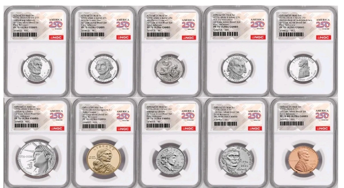 Silver NGC Grade PR 70 US Coin Proof Sets for sale | eBay