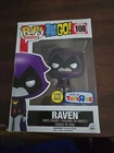 Funko Pop! Teen Titans Go! Raven Glow in The Dark #108 Toys R Us Exclusive DC TV