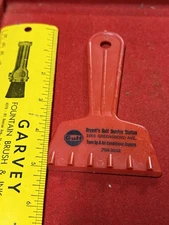 Gulf Oil Bryant Gulf Service 5 Digit PN Tuscaloosa Alabama  Red Scraper