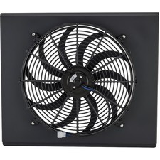 Single Electric Fan Black Shroud Kit 26-inch Single Electric Fan Black Shroud Kit 26-inch