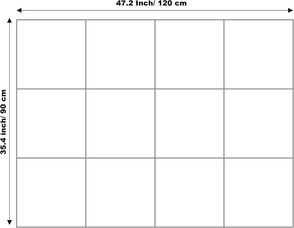 Durable 11.8'' Warm White Felt Tiles - Customizable Bulletin Boards & Displays - Image 4 of 4