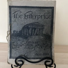1915 Petaluma California High School Yearbook “The Enterprise” Vintage