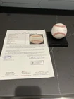 JSA LOA Hank Aaron Autographed Baseball