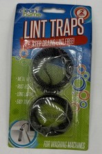 Clean Home Lint Traps - 2 Pack - For Washing Machines