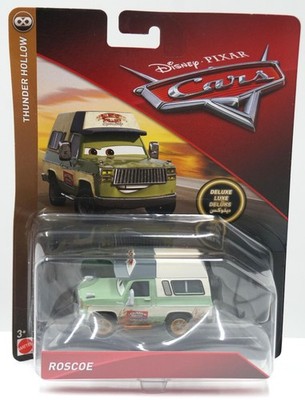 FLF94 Roscoe -Deluxe Thunder Hollow CARS-Disney-Pixar-Auto - 1/55 Mattel OVP #4