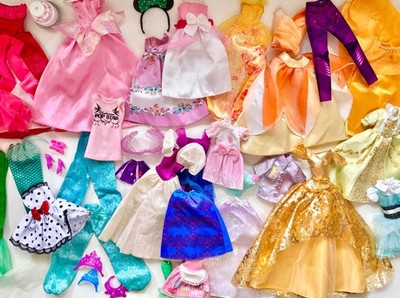 Barbie Disney Store Princess Doll Dress Gown Skirt Hasbro Mattel YOU CHOOSE