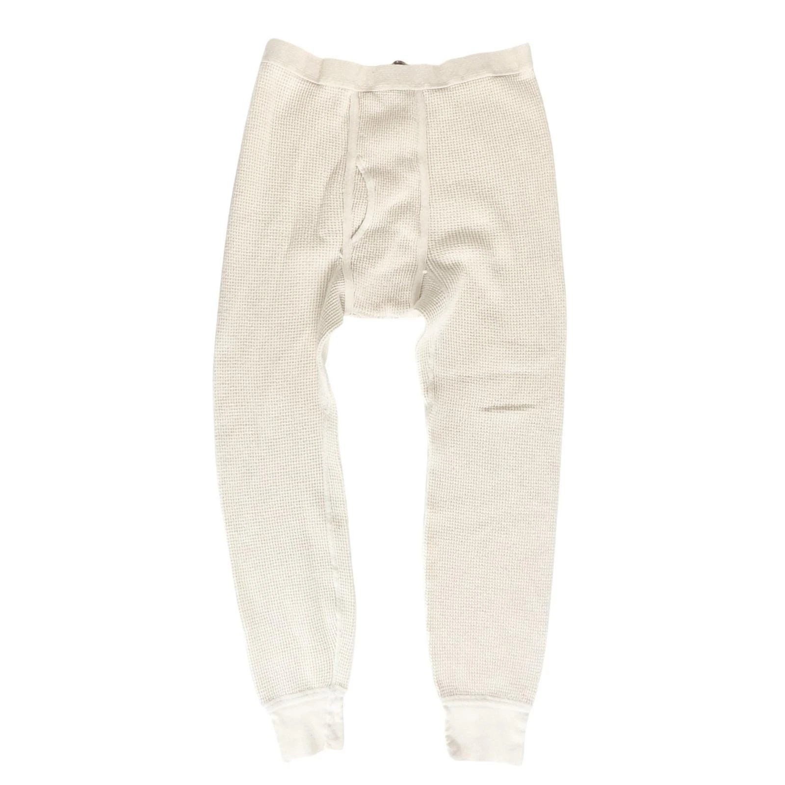 Vintage 70s Saugatuck Dry Goods Thermal Waffle Knit Pants L