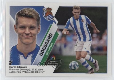 2019-20 Panini Colecciones Este Liga Stickers Real Sociedad Martin Odegaard 07jf
