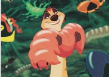 1994 THE LION KING SERIES II SINGLE TRADING CARD #142 THE FINE ART OF EATING BUG