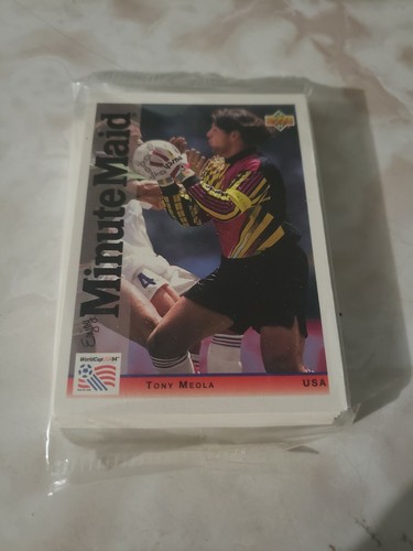 Upper Deck usa world cup soccer Set 25 cards each pack 1994 New Sealed lot 6X - Picture 5 of 9