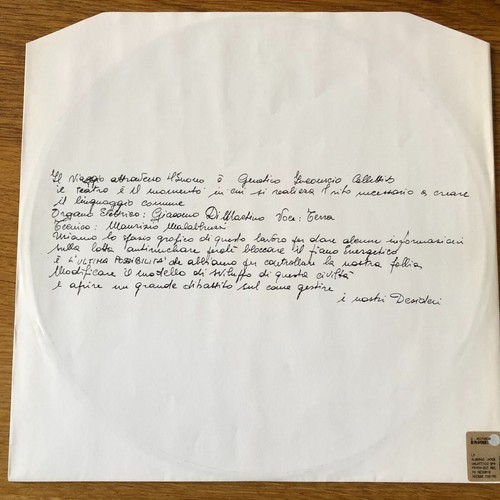 Albergo Intergalattico Spaziale LP (70's Experimental Psych Prog) - Imagen 3 de 5