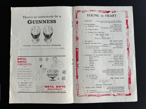 Victoria Palace Theatre Programme - Jack Hylton presents The Crazy Gang 1960 - Picture 3 of 5