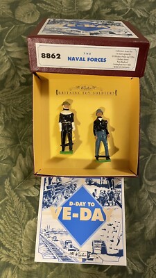 Britain 8862 Naval Forces D-Day to VE-Day European Campaign MIB 54mm 2 DAY SALE!