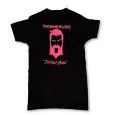 THIGHBRUSH® - "Tickled Pink" - Men's T-Shirt - Black and Pink