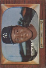Elston Howard 1955 Bowman RC #68 New York Yankees VG-EX