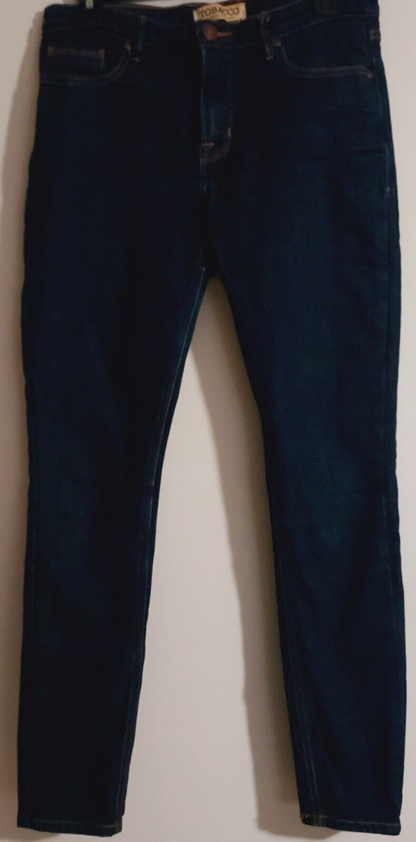 Tobacco Motorwear Runaways Women's Protective Riding Blue Jeans Size 28  w/Lining