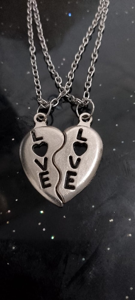 pendants women Gorgeous  Stainless Steel Love Detachable Heart Gift Detachable