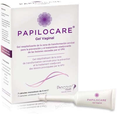 Papilocare Vaginal gel  HPV-induced lesions 7x5 ml ORIGINAL ITEM