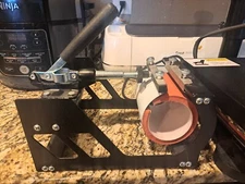 Combo 5in 1 Heat Press Machine12" x15 " Swing Away for T-Shirt Hat Cap Mug Plate