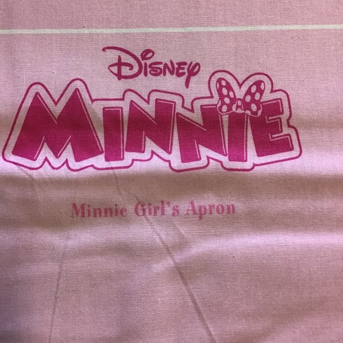Disney Minnie Mouse Dress Pink Apron Fabric Panel Easy Cut & Sew Project DIY - Picture 2 of 5