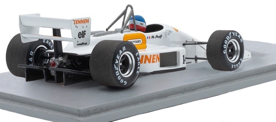 Spark 1:43 Philippe Streiff AGS JH23 #14 Belge GP formule 1 1988 S7246 modèle voiture S7246