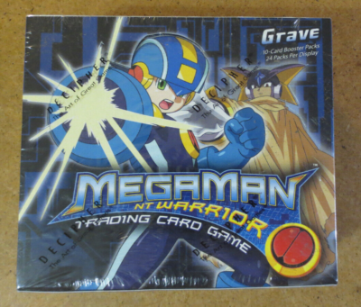 Mega Man NT Warrior TCG Grave Booster Box Decipher Inc - Trading