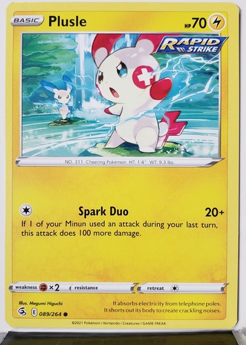 Fusion Strike Pokemon Card /264 NM/M Buy2Get1Fr MIX&MATCH SETS $2 Flat Shipping - Picture 75 of 218