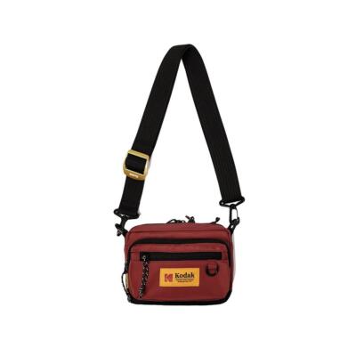 ◆KODAK◆ Essential Square Mini Crossbody Bag 20 BURGUNDY K4 Genuine Kodak Essential Square Mini Cross Bag 2.0 Burgundy