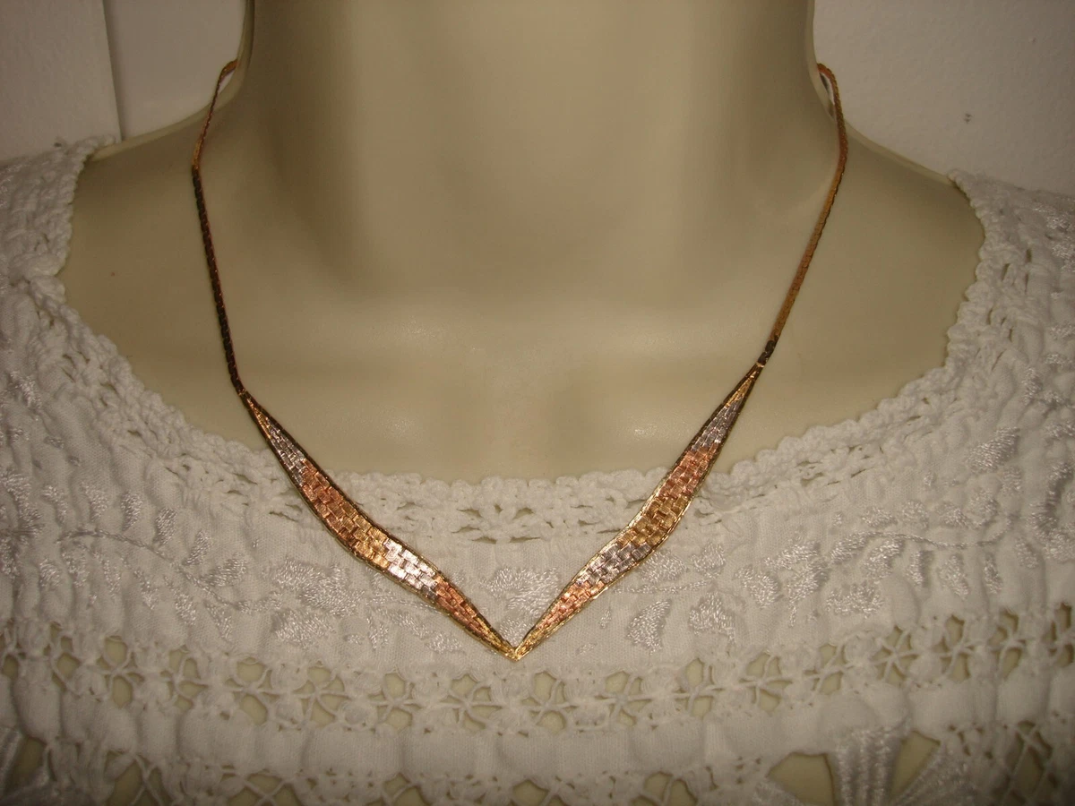 14kt cheap choker necklace
