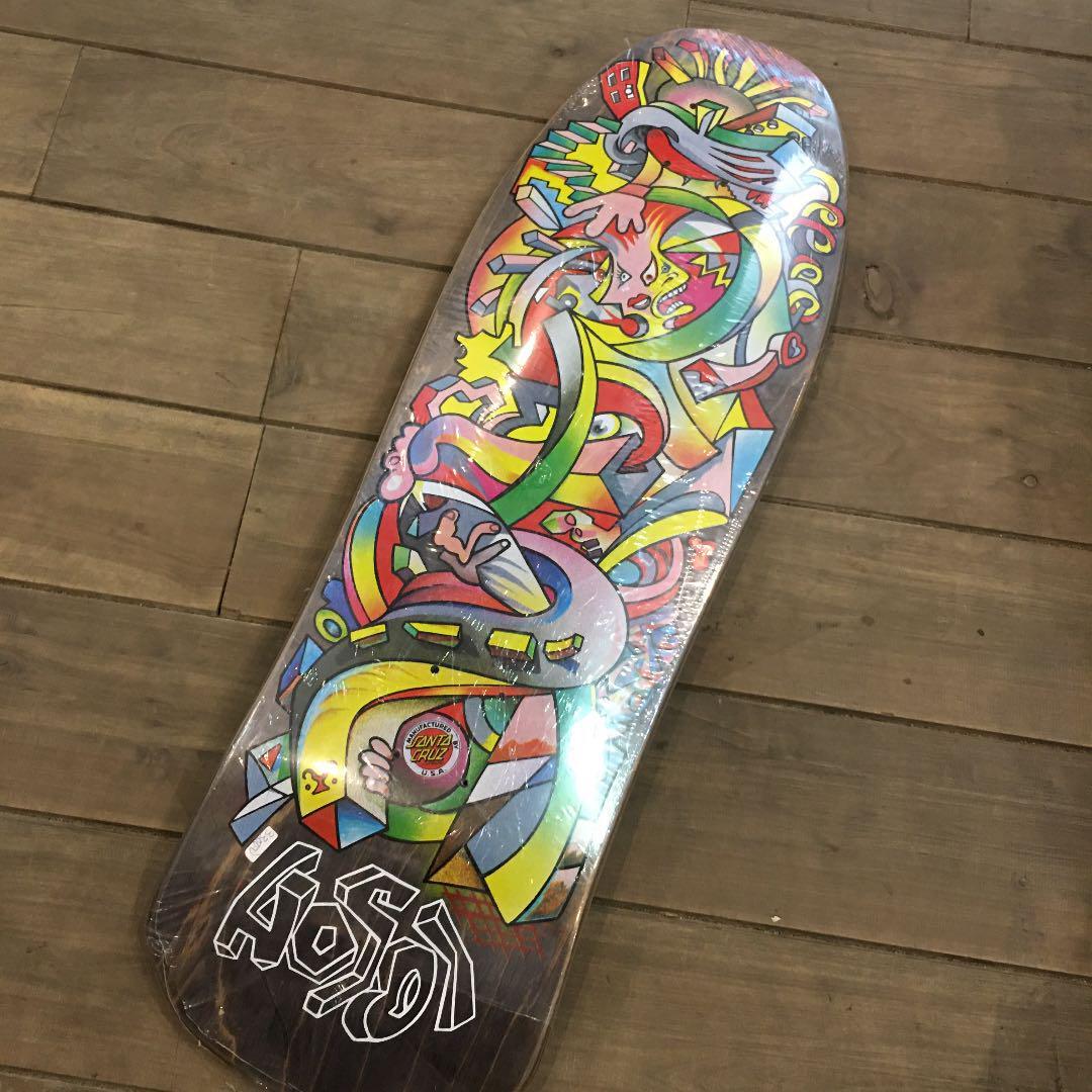 サンタクルーズ クリスチャンホソイ コラボ ピカソデッキ 9.8インチ Santa Cruz skateboard deck Santa Cruz× Hosoi Hosoi Picasso
