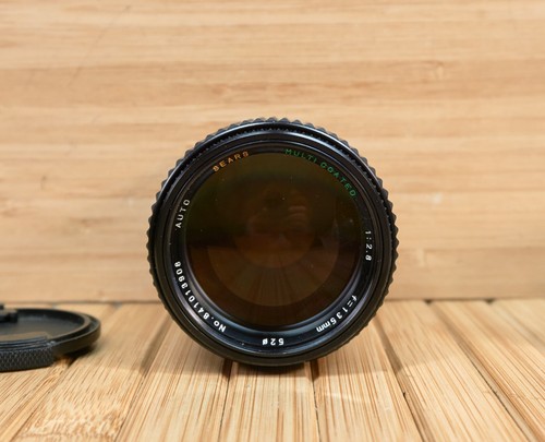 Sears Auto Multicoated 135mm F2.8 Lens, K Mount, Made in Korea - Picture 2 of 6