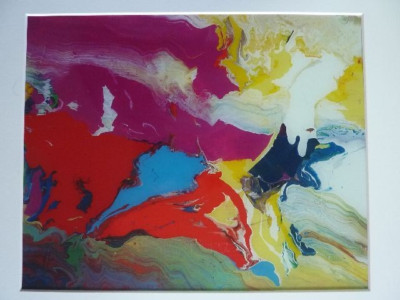 Stell-Es-Auf! GERHARD RICHTER ''Sindbad'' 30x40! D O P P E L S E I T I G !
