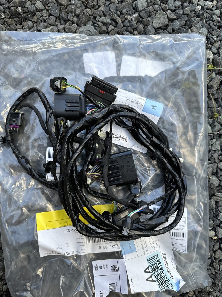 2019-2022 BMW X4 F98 Front Bumper PDC Cables Set 6991981