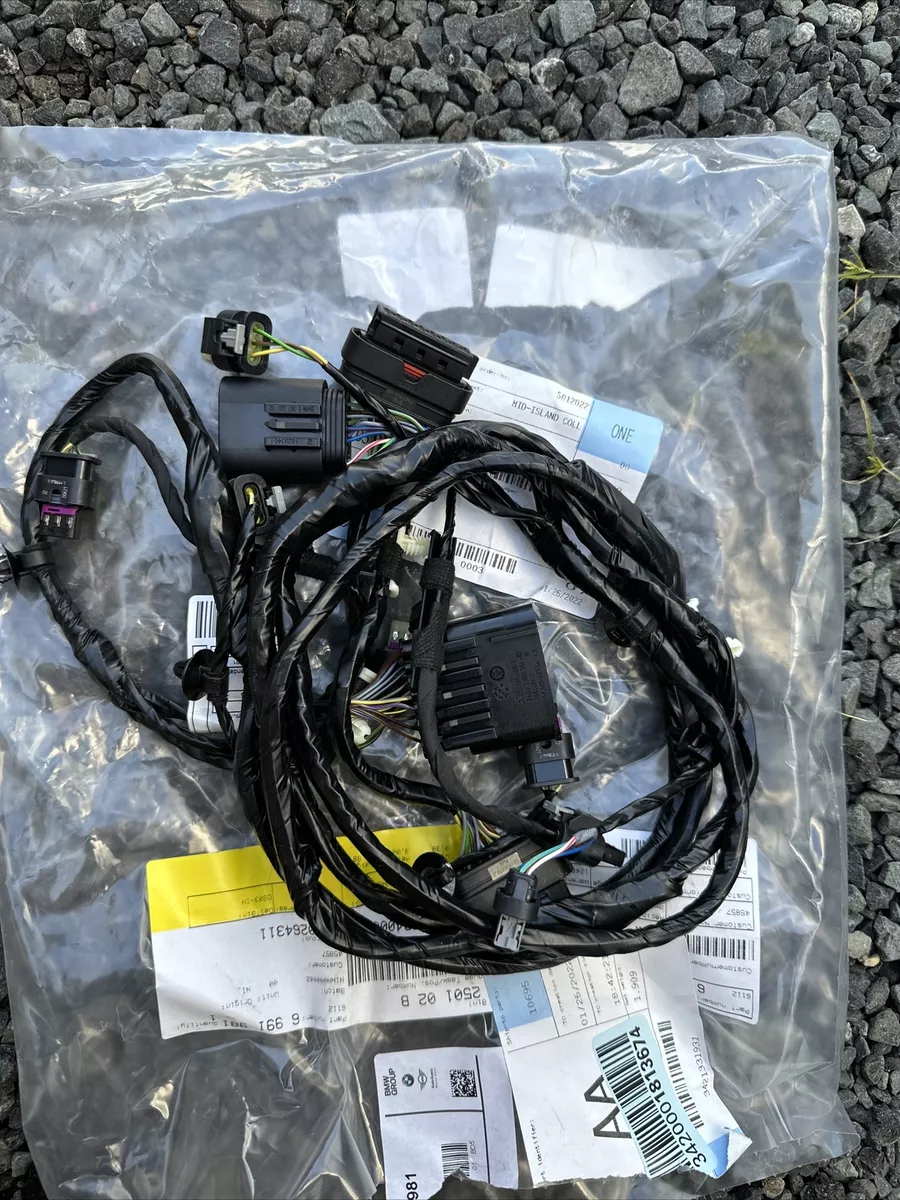 BMW X4 F98 Front Bumper Pdc Cables Set 6991981 61126991981 NEW 